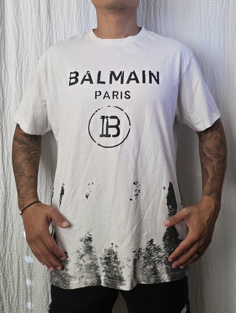 Balmain Paris Brushstroke Shirt XL